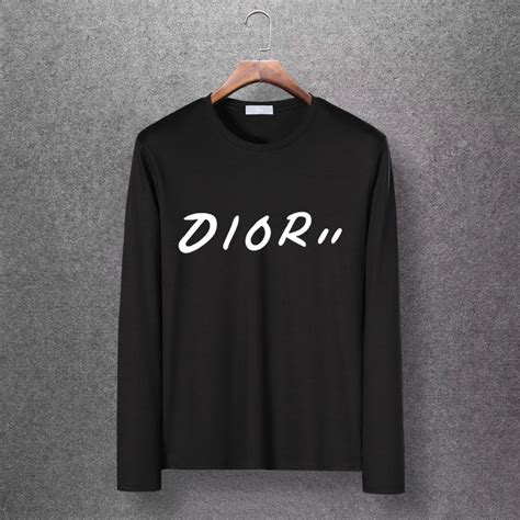 grey dior t shirt mens|Dior long sleeve shirt men.